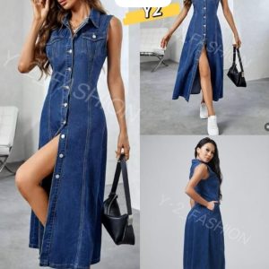 Denim dress