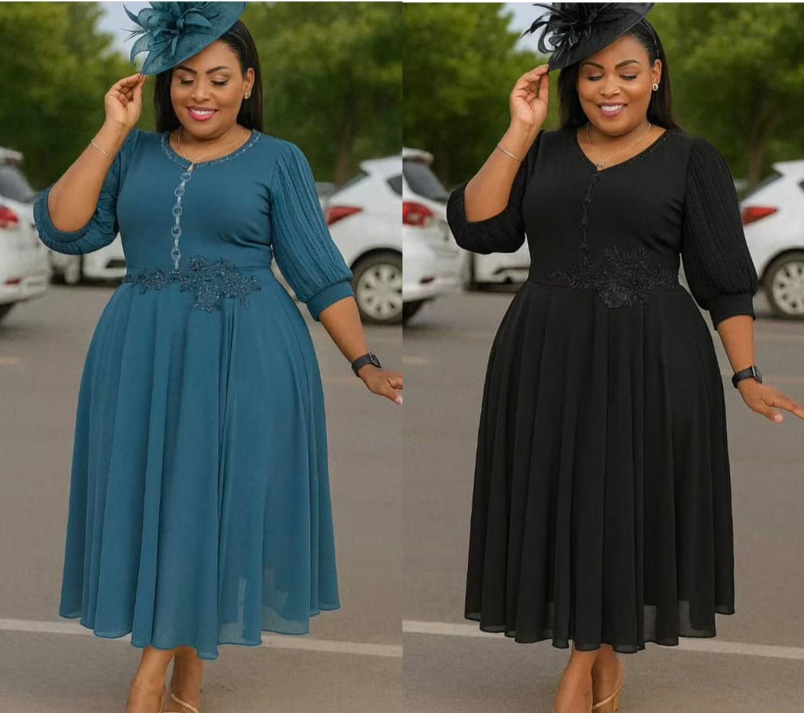 Pleated dresses - Image 2
