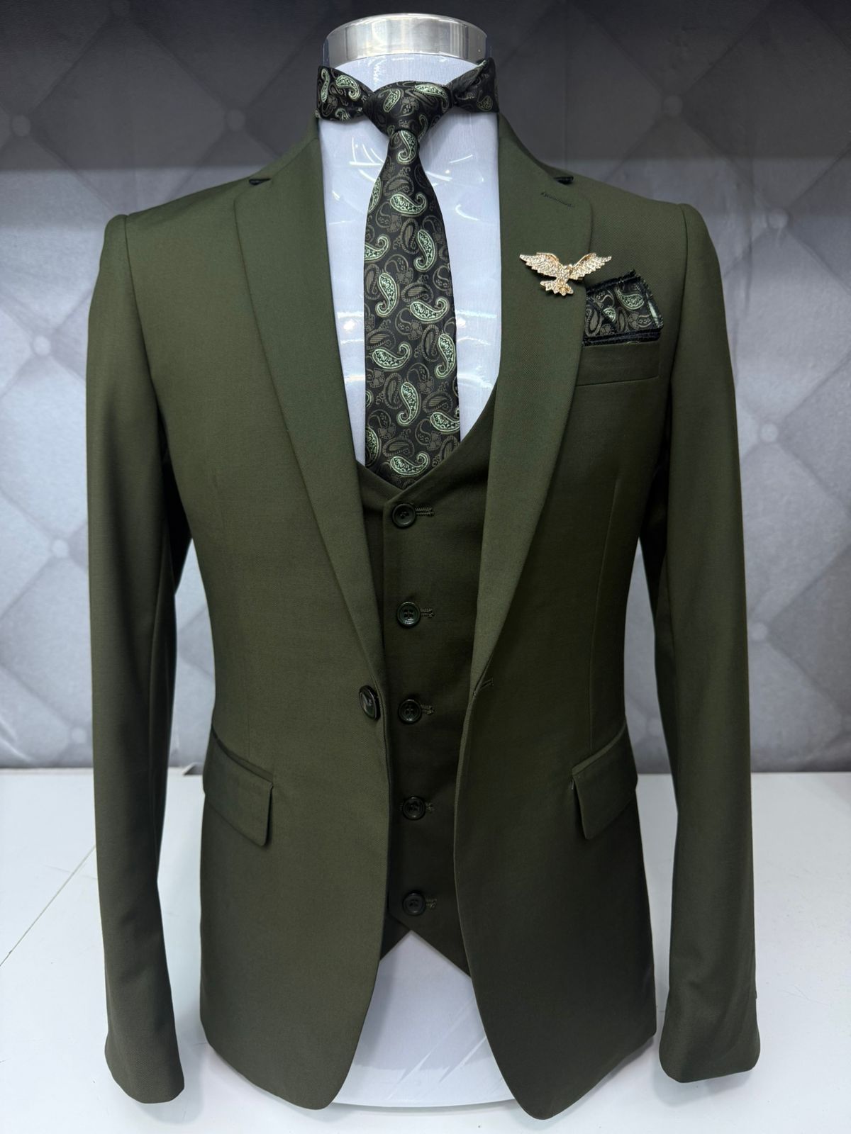 Elegant Three Pieces Suits