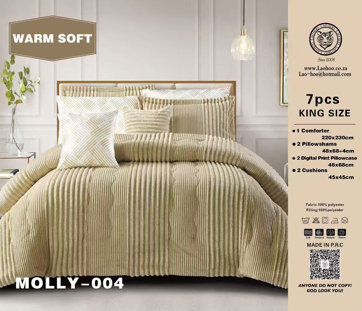 Warm soft comforters 7 pieces - Image 3