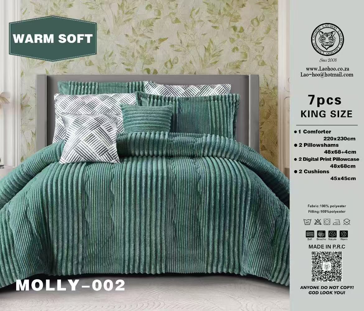 Warm soft comforters 7 pieces - Image 4