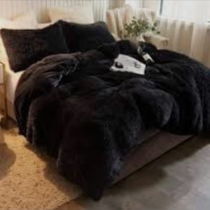 fluffy 4 pieces comforters