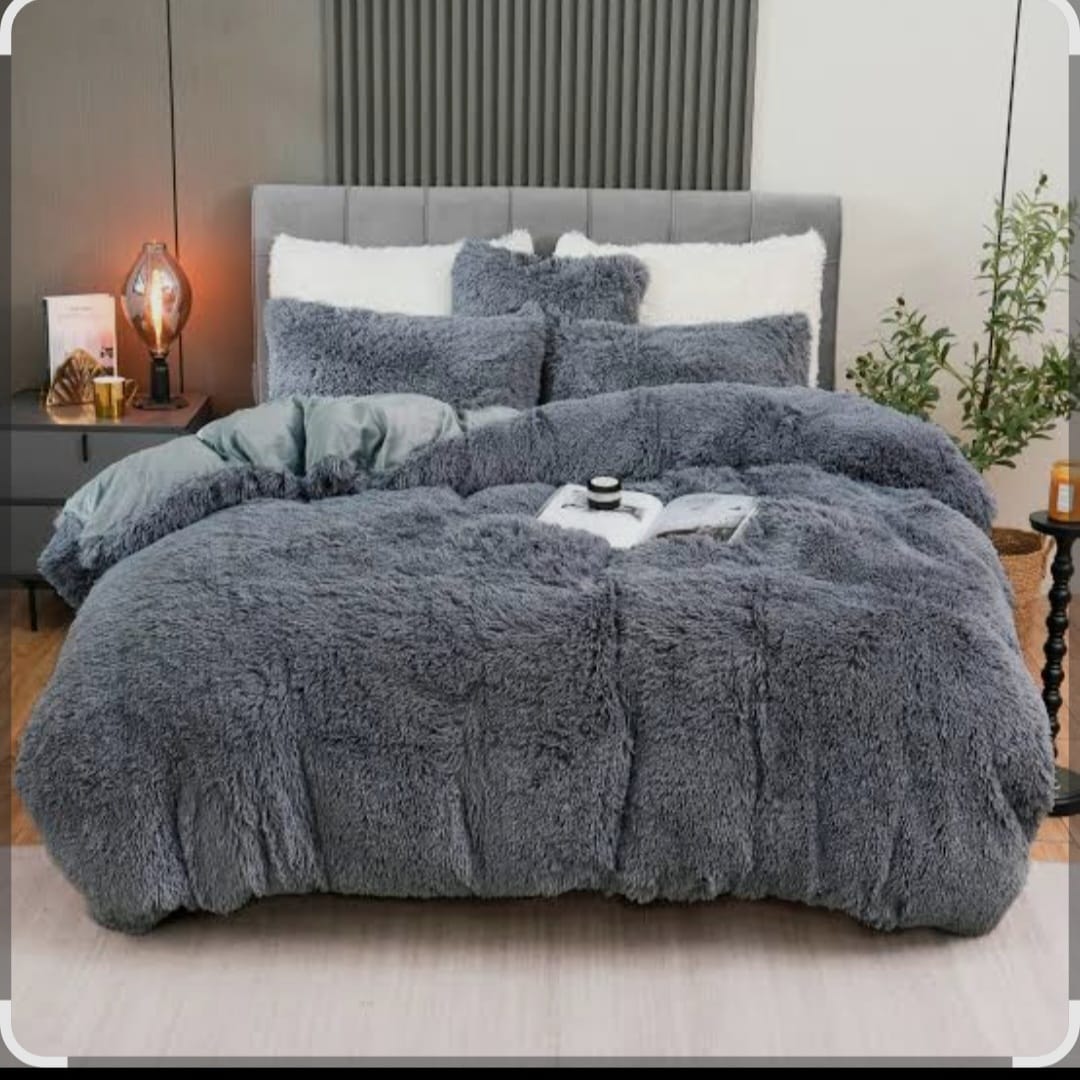 fluffy 4 pieces comforters - Image 2