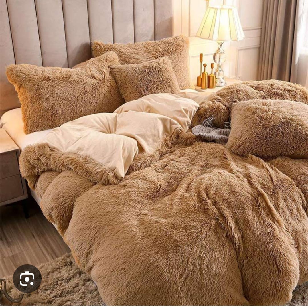 fluffy 4 pieces comforters - Image 3