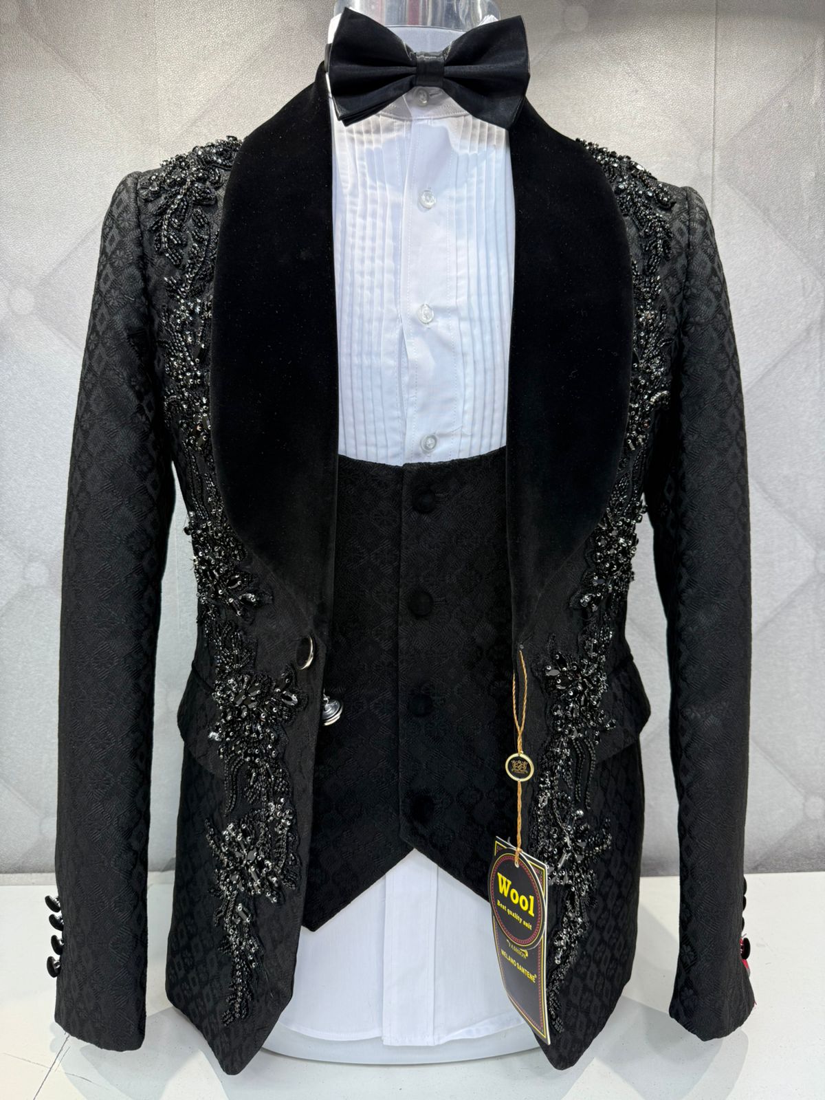 black 3pc turkey suits - Image 2