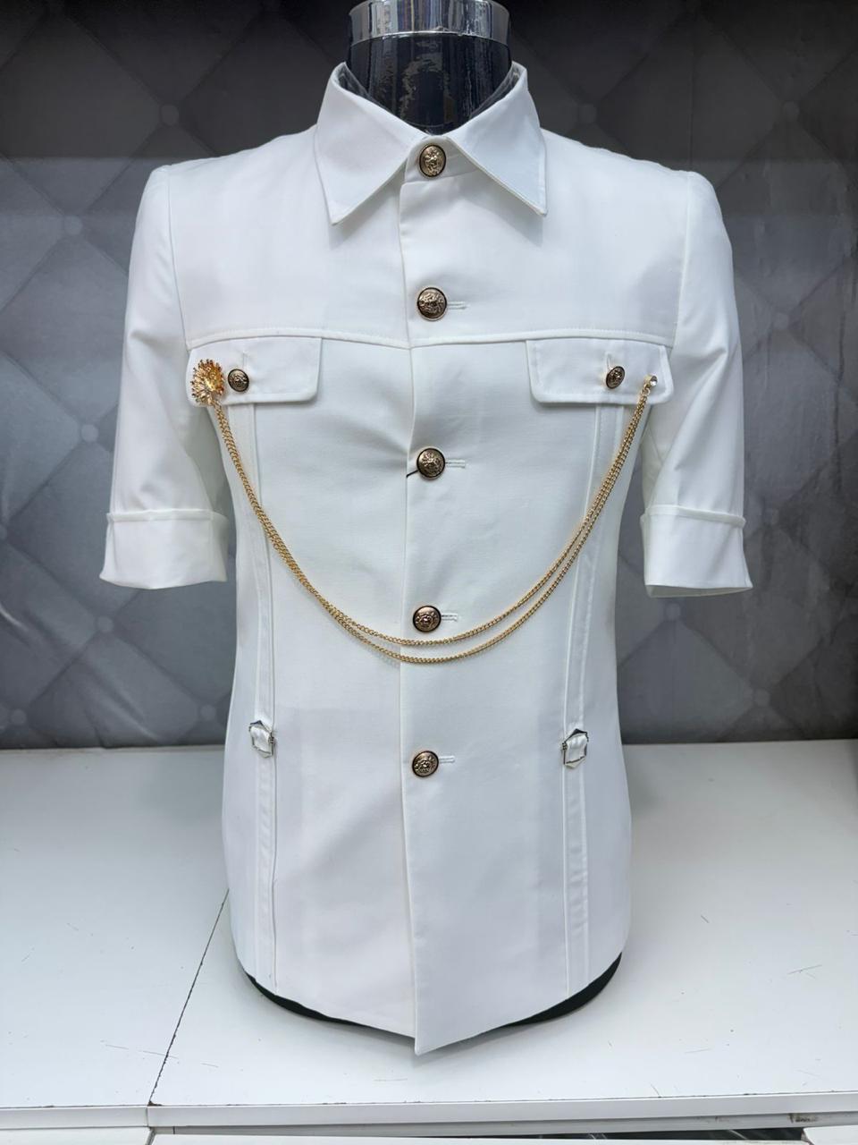 Safari suit shortsleeve 2pc