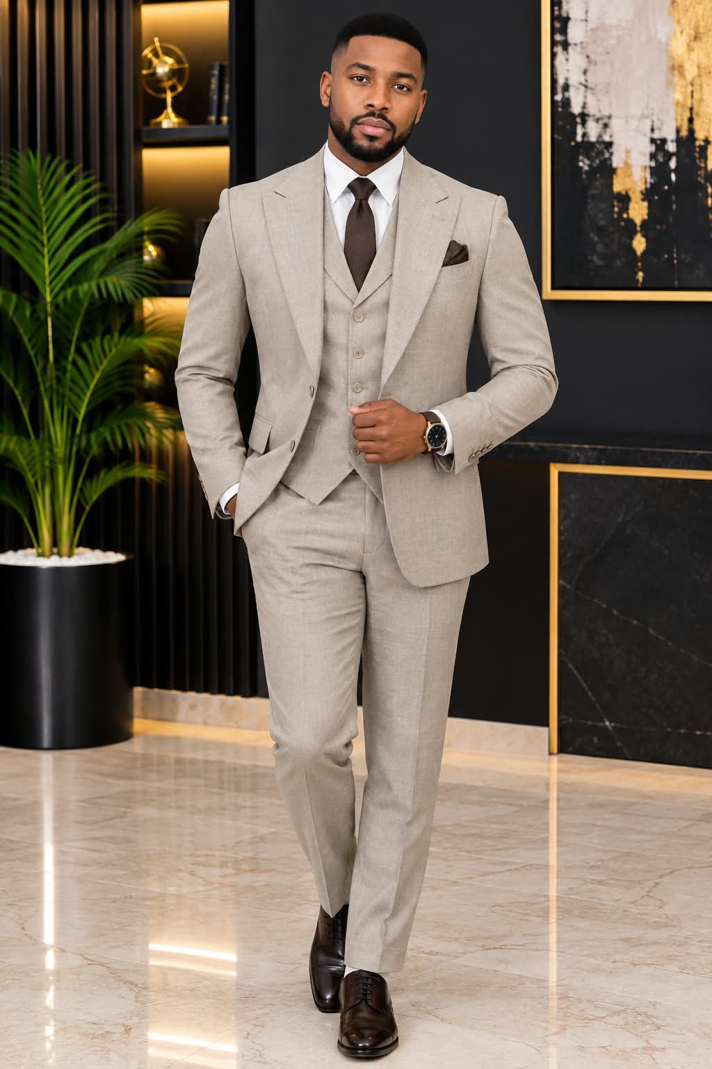 3 PIECES QUALITY SUITS - Image 2